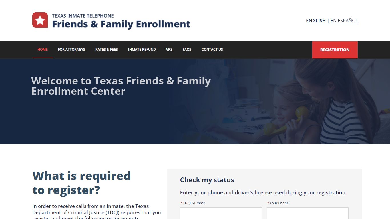 Texas offender telephone friends and family - Check My Status